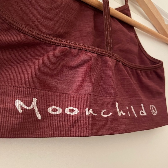 Moonchild Burgundy Sports Bra - Picture 4 of 7